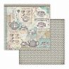 Bloc 10 hojas de papel Scrap Stamperia Alice