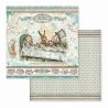 Bloc 10 hojas de papel Scrap Stamperia Alice