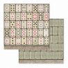 Bloc 10 hojas de papel Scrap Stamperia Alice