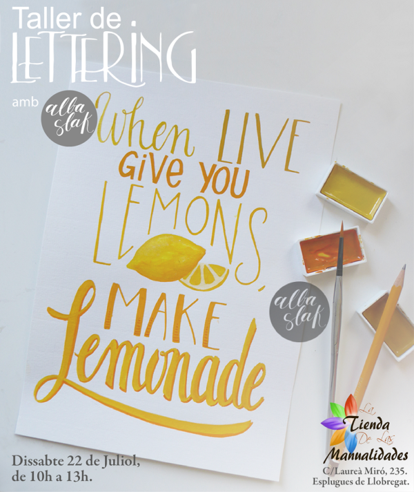 Iniciación al Lettering